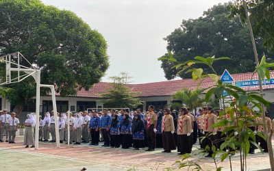 Upacara Bendera HUT RI ke-80 di SMA Negeri 3 Binjai Berlangsung Khidmat