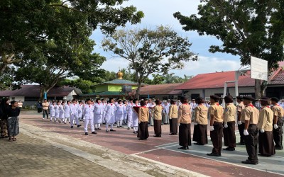 Semarak HUT RI ke-80 di SMA Negeri 3 Binjai